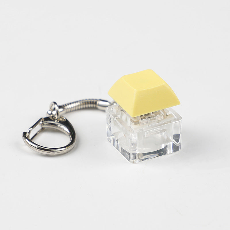 Wholesale Acrylic Decompression Mechanical Keyboard Axis Tester Fidget Keychains